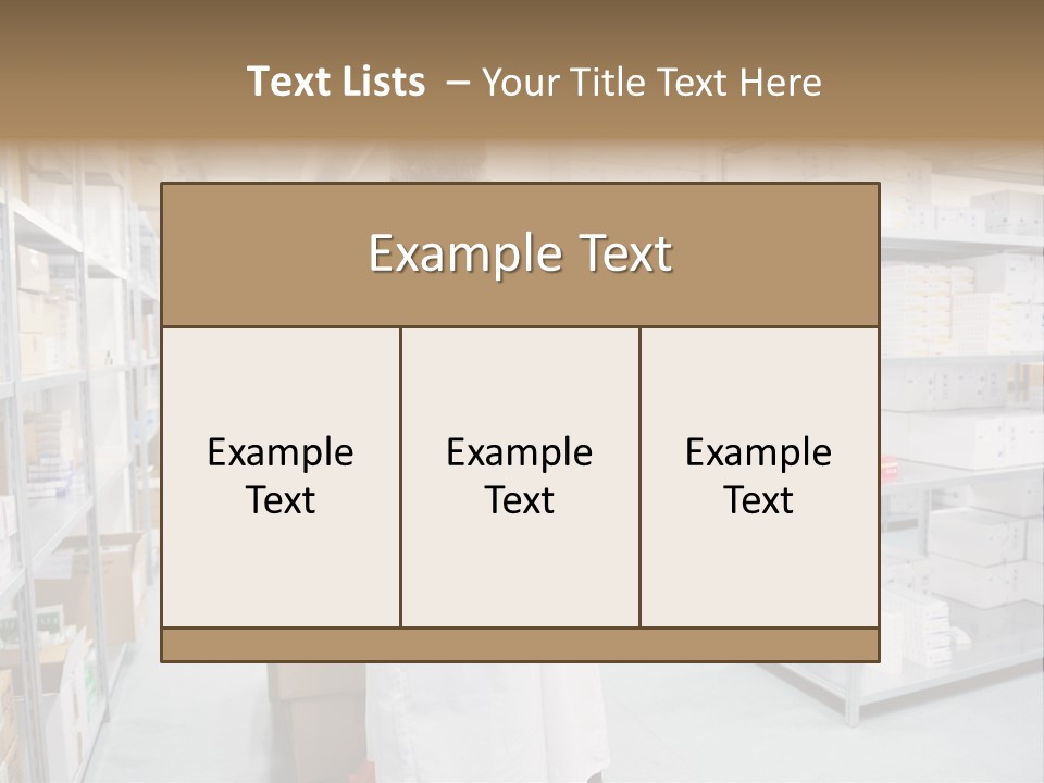 Young Box Specialist PowerPoint Template