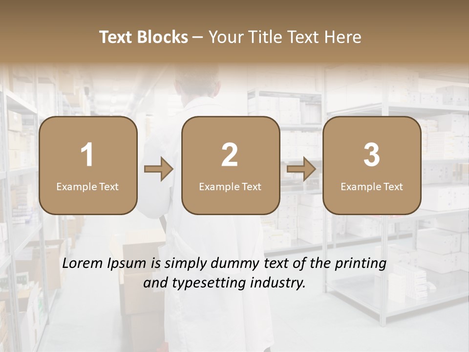 Young Box Specialist PowerPoint Template