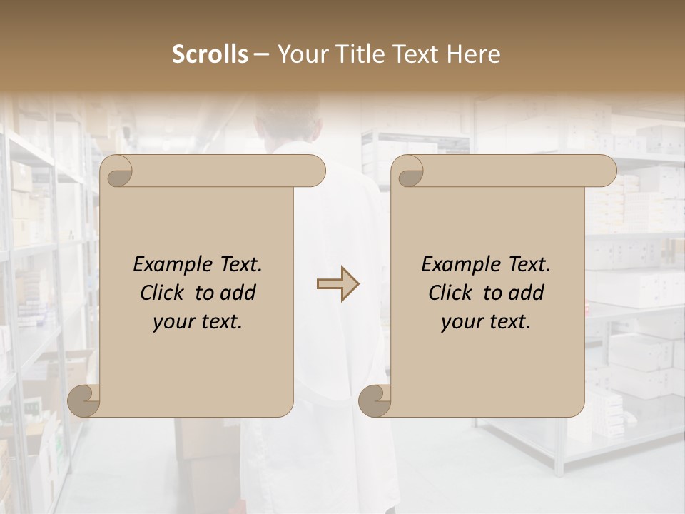 Young Box Specialist PowerPoint Template