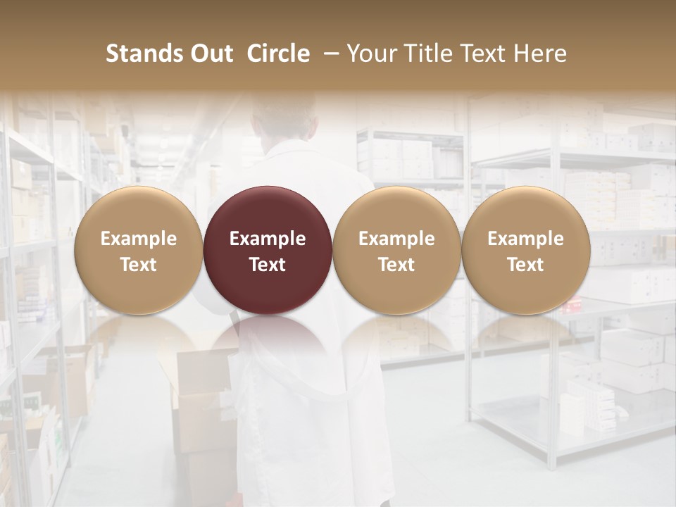 Young Box Specialist PowerPoint Template