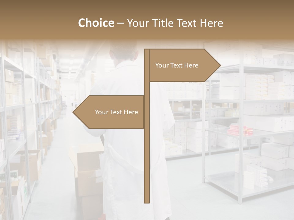 Young Box Specialist PowerPoint Template