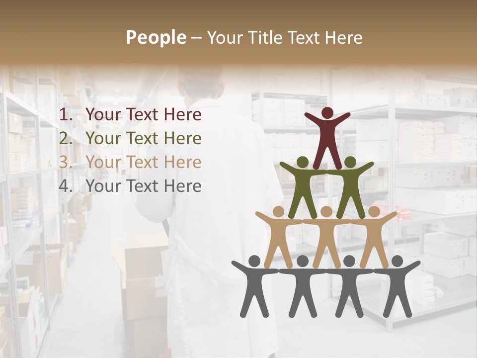 Young Box Specialist PowerPoint Template