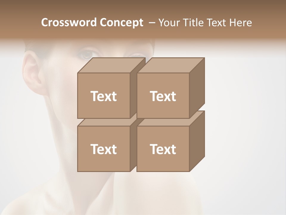 Cheerful Sensuality Human PowerPoint Template