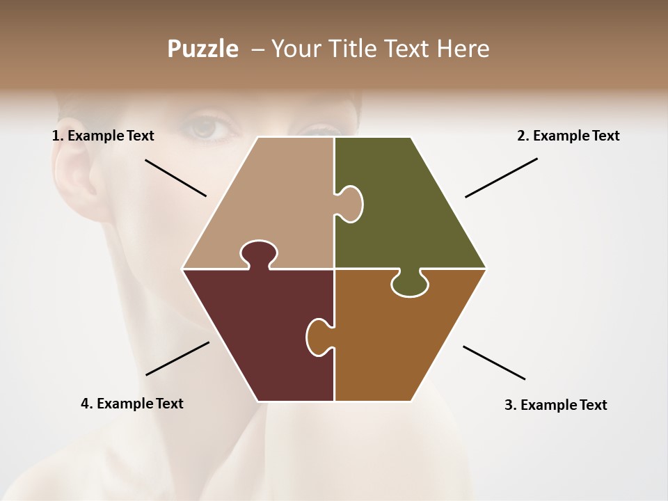 Cheerful Sensuality Human PowerPoint Template