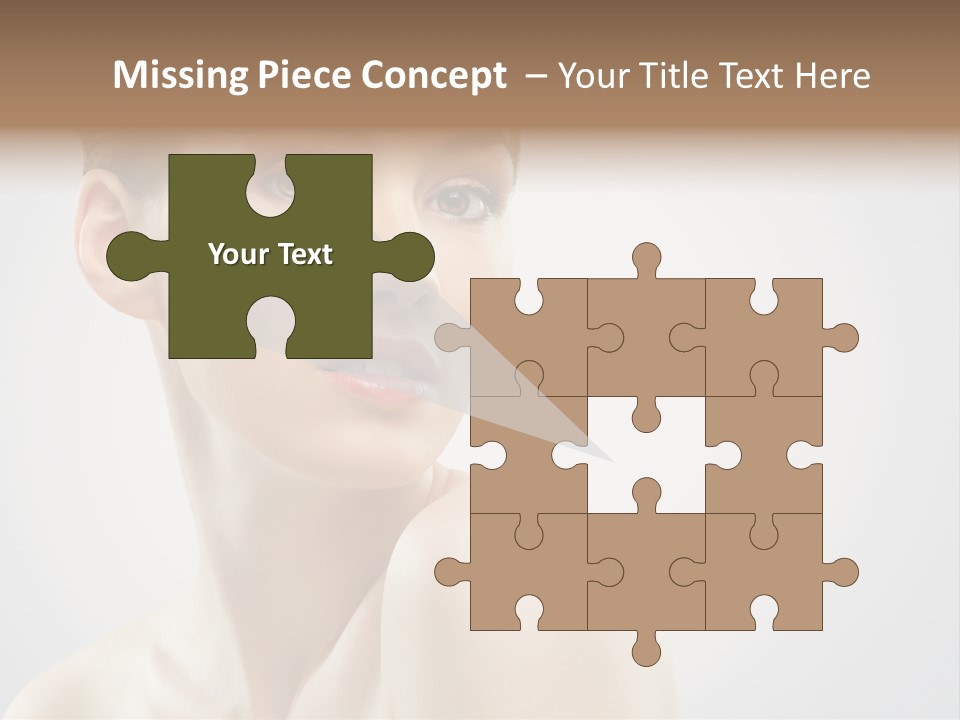 Cheerful Sensuality Human PowerPoint Template