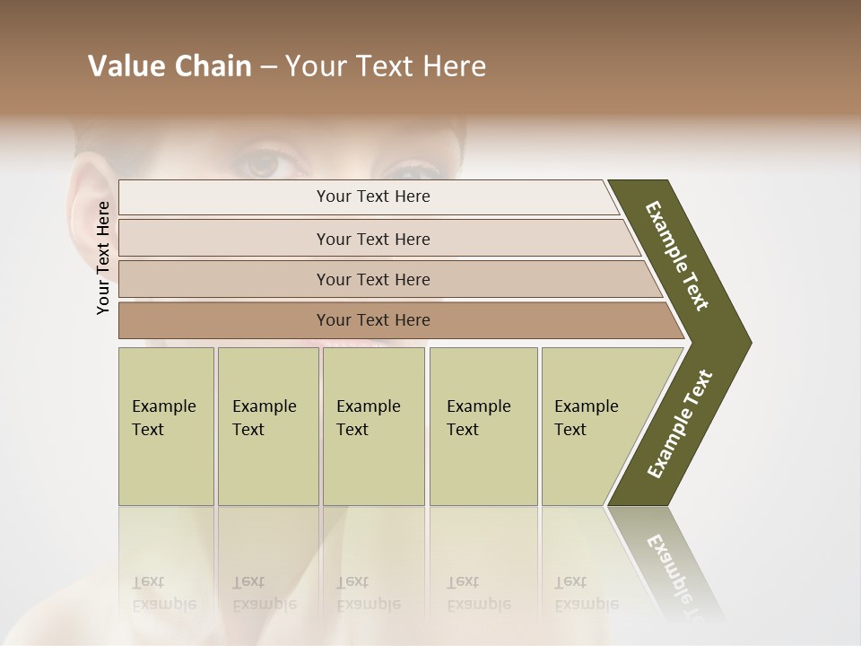 Cheerful Sensuality Human PowerPoint Template