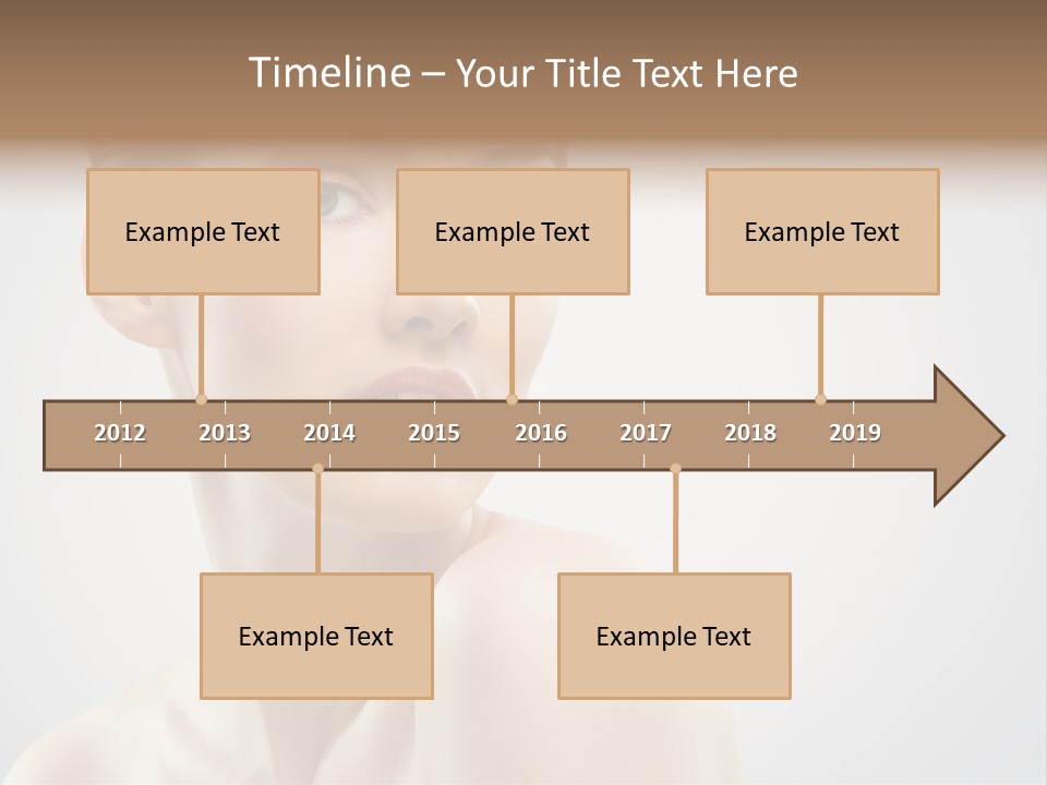 Cheerful Sensuality Human PowerPoint Template