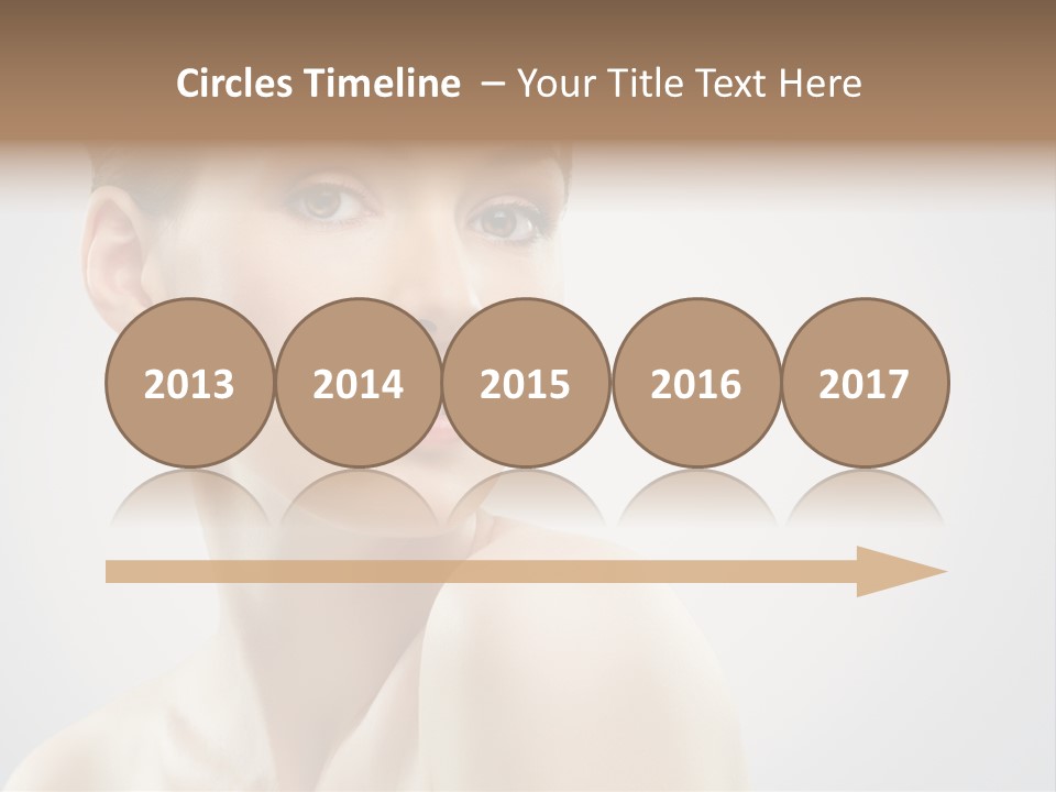 Cheerful Sensuality Human PowerPoint Template