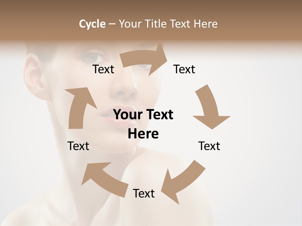 Cheerful Sensuality Human PowerPoint Template