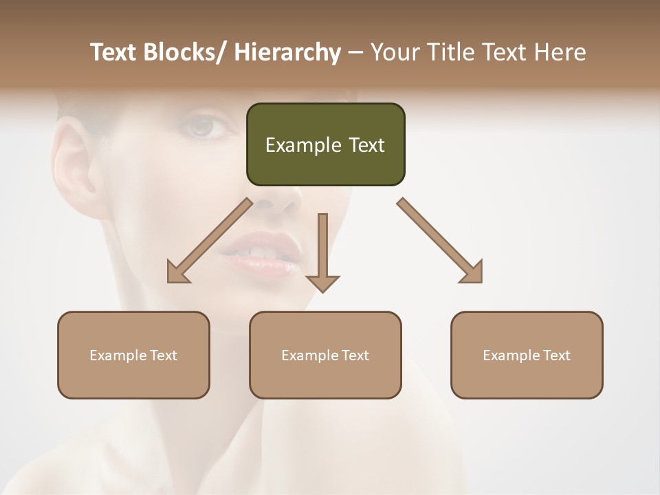 Cheerful Sensuality Human PowerPoint Template