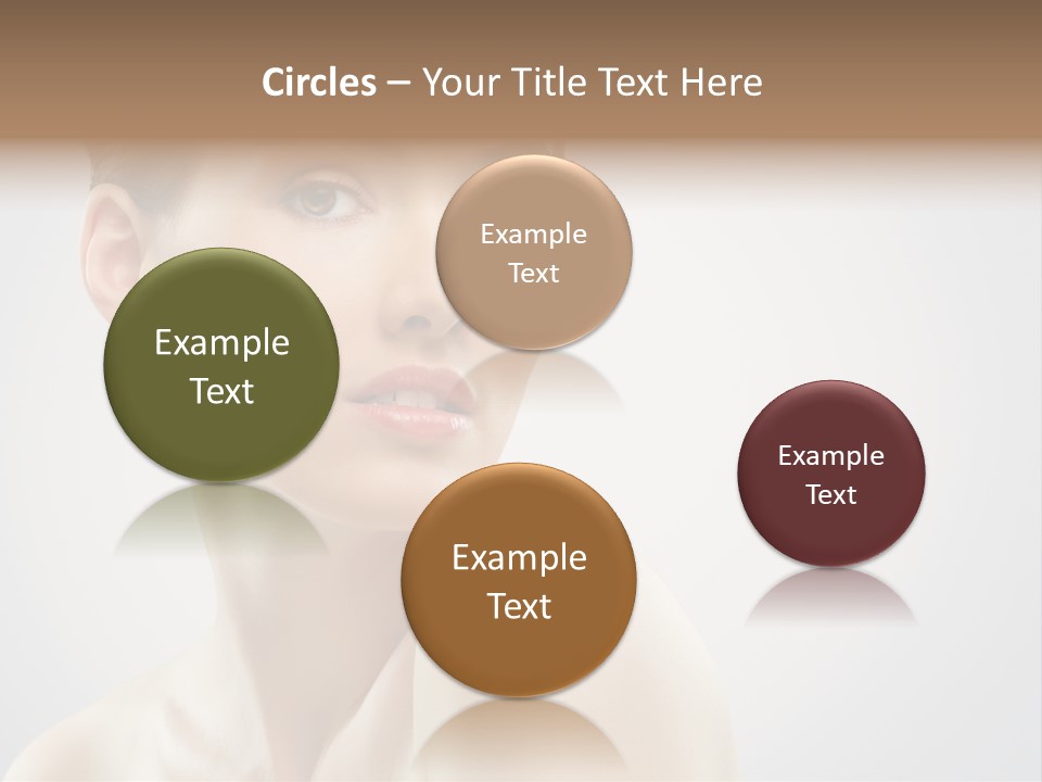 Cheerful Sensuality Human PowerPoint Template