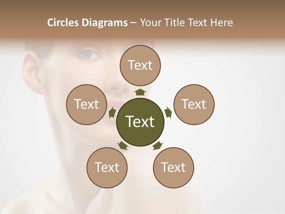 Cheerful Sensuality Human PowerPoint Template