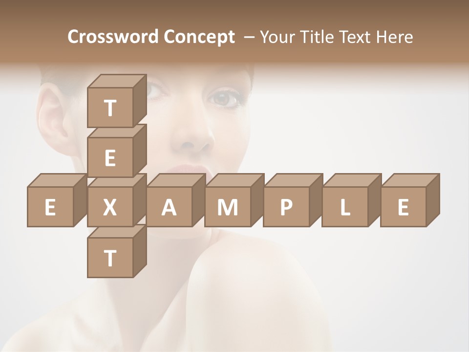 Cheerful Sensuality Human PowerPoint Template