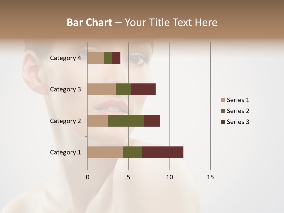 Cheerful Sensuality Human PowerPoint Template