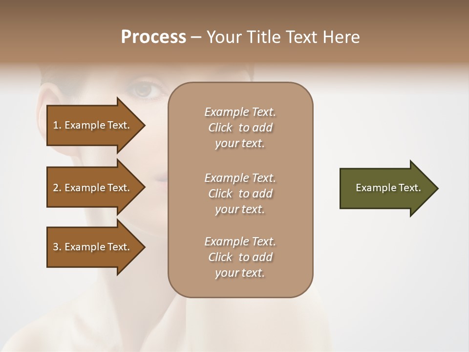Cheerful Sensuality Human PowerPoint Template