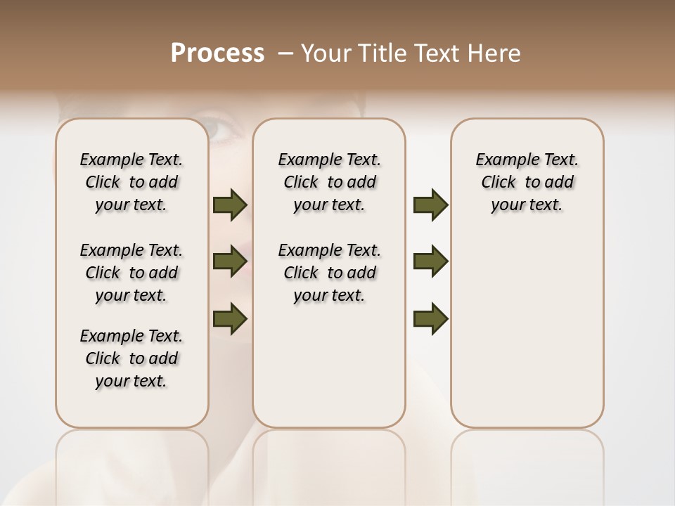 Cheerful Sensuality Human PowerPoint Template