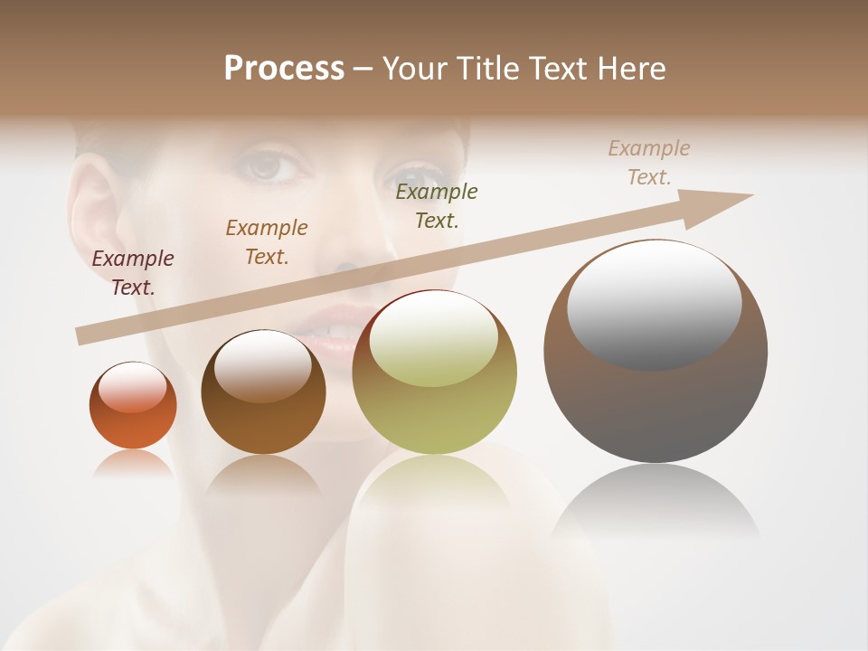 Cheerful Sensuality Human PowerPoint Template