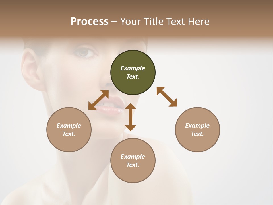 Cheerful Sensuality Human PowerPoint Template