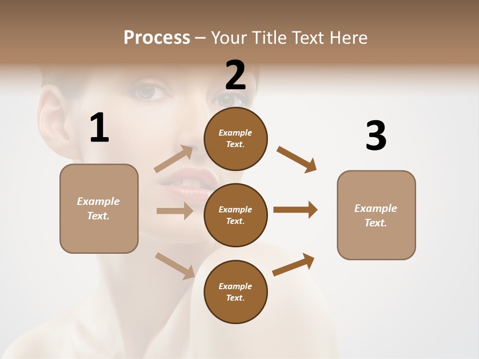 Cheerful Sensuality Human PowerPoint Template