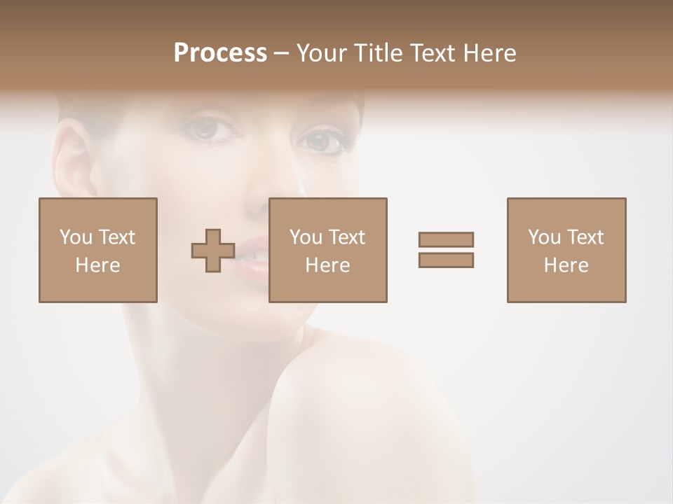 Cheerful Sensuality Human PowerPoint Template