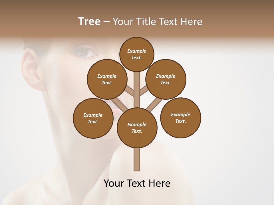 Cheerful Sensuality Human PowerPoint Template