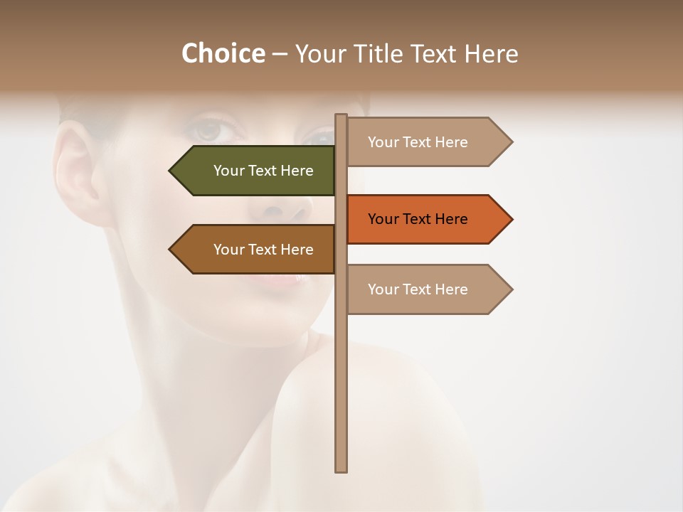 Cheerful Sensuality Human PowerPoint Template