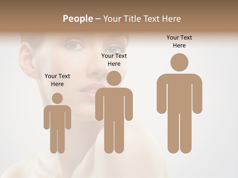 Cheerful Sensuality Human PowerPoint Template