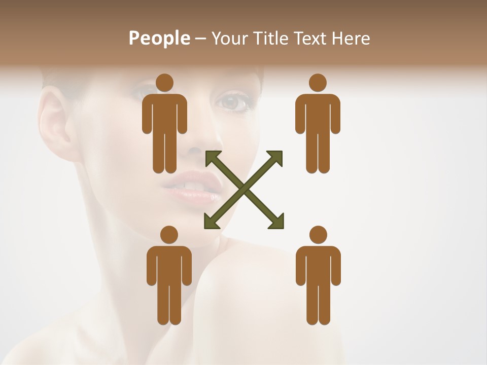 Cheerful Sensuality Human PowerPoint Template