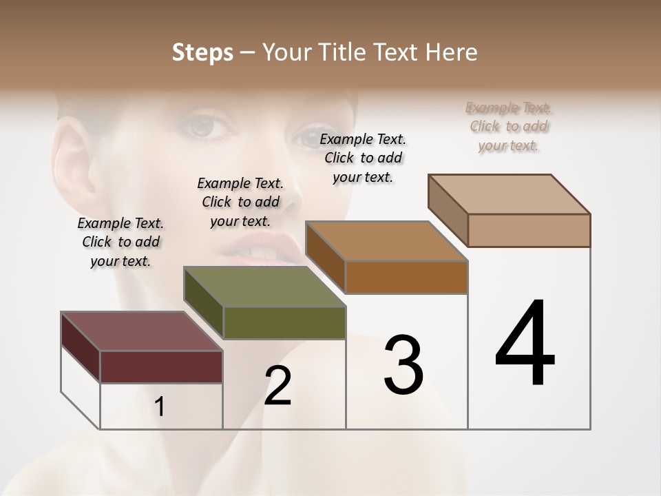 Cheerful Sensuality Human PowerPoint Template