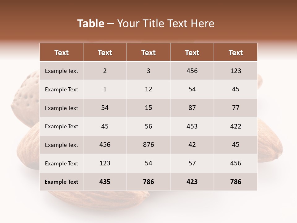 Group Hard White PowerPoint Template