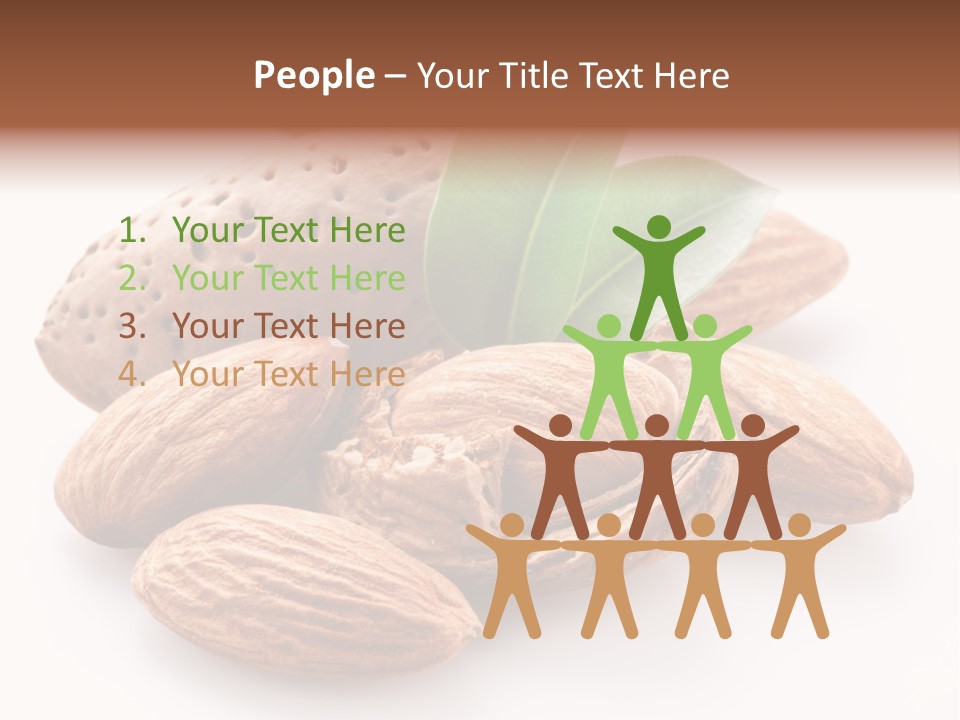 Group Hard White PowerPoint Template