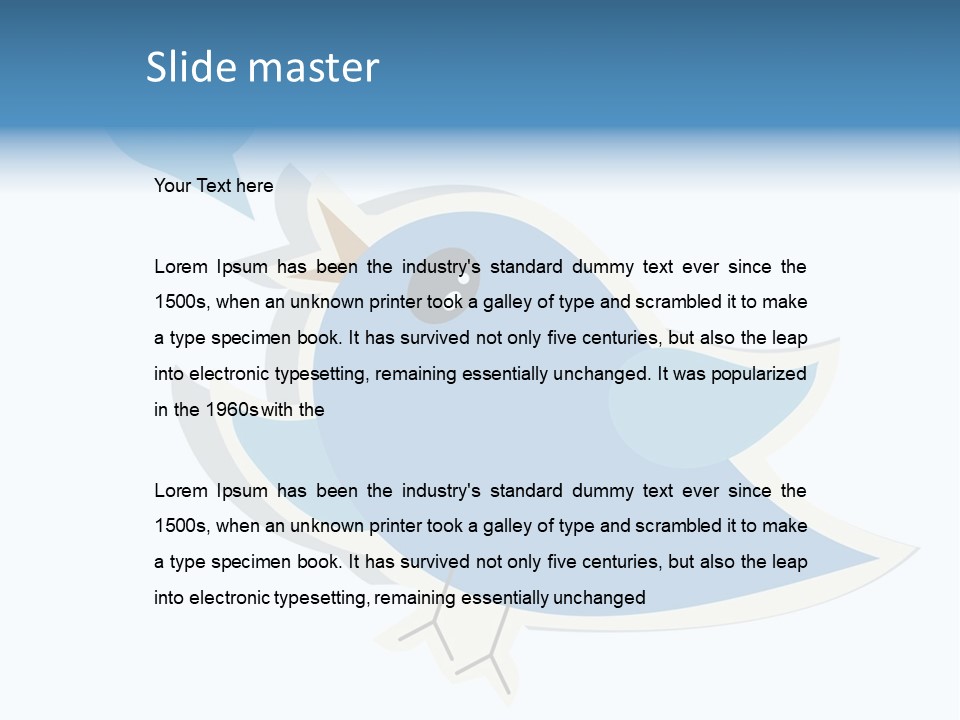 Portrait Reptile Looking PowerPoint Template