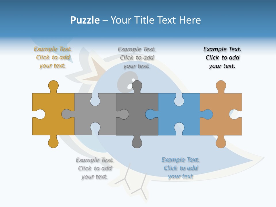 Portrait Reptile Looking PowerPoint Template