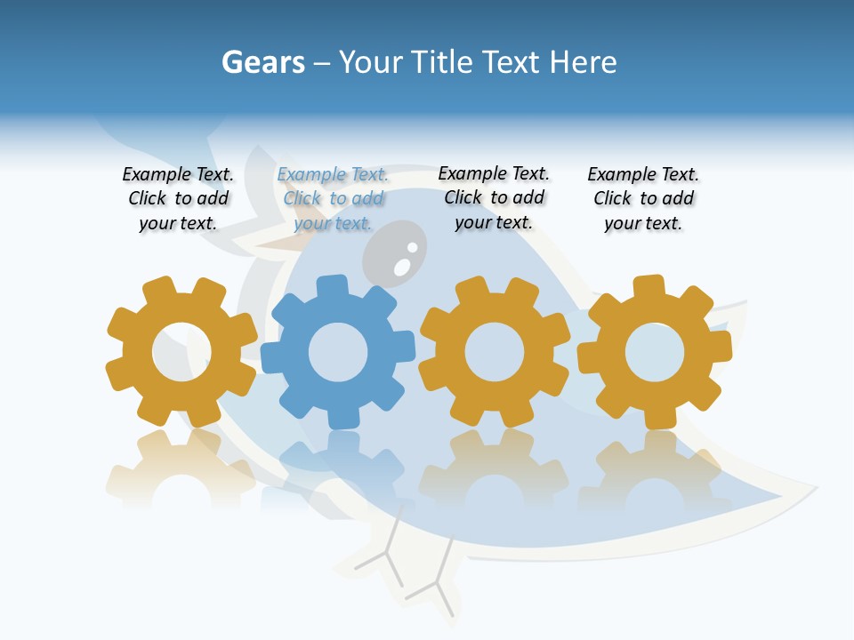 Portrait Reptile Looking PowerPoint Template