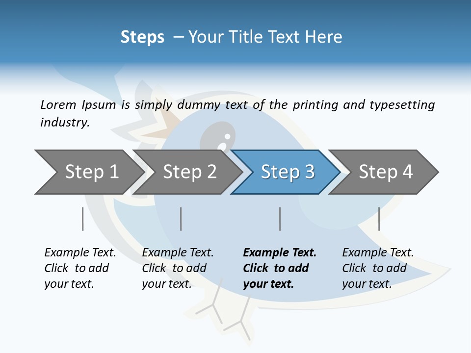 Portrait Reptile Looking PowerPoint Template