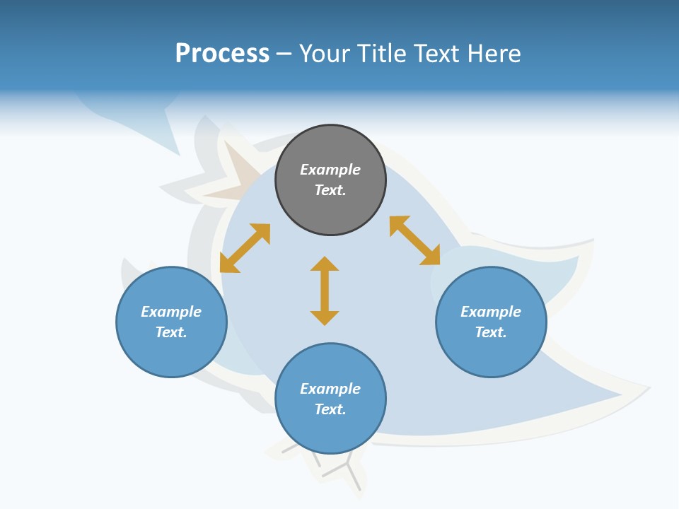 Portrait Reptile Looking PowerPoint Template