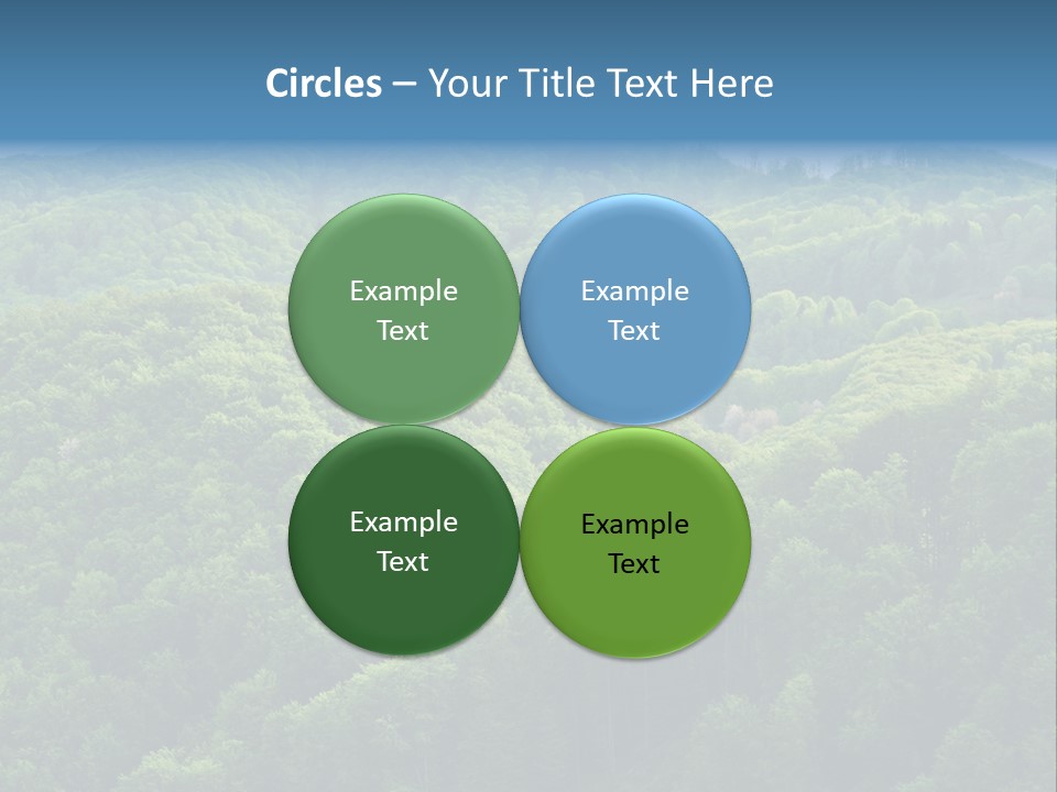 Far Beautiful Ecology PowerPoint Template