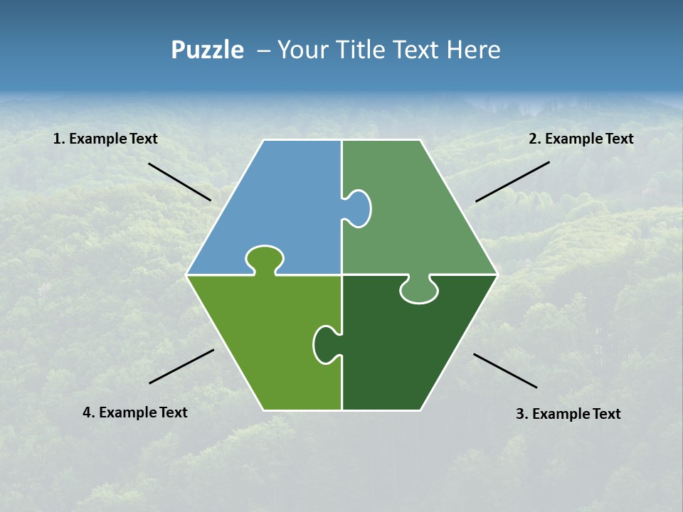 Far Beautiful Ecology PowerPoint Template