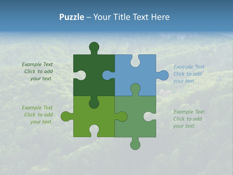 Far Beautiful Ecology PowerPoint Template