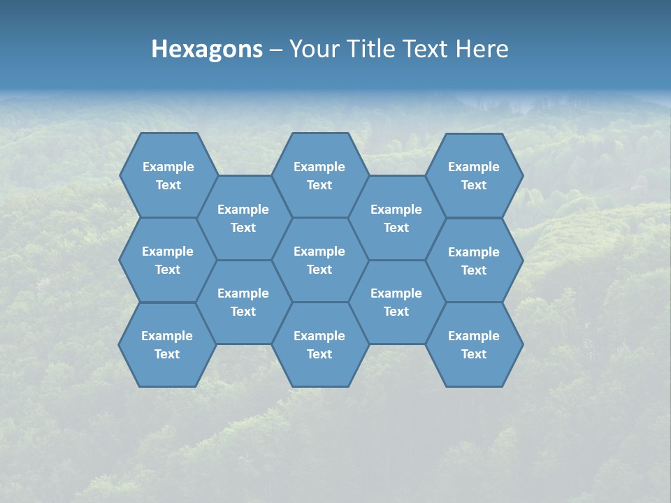 Far Beautiful Ecology PowerPoint Template