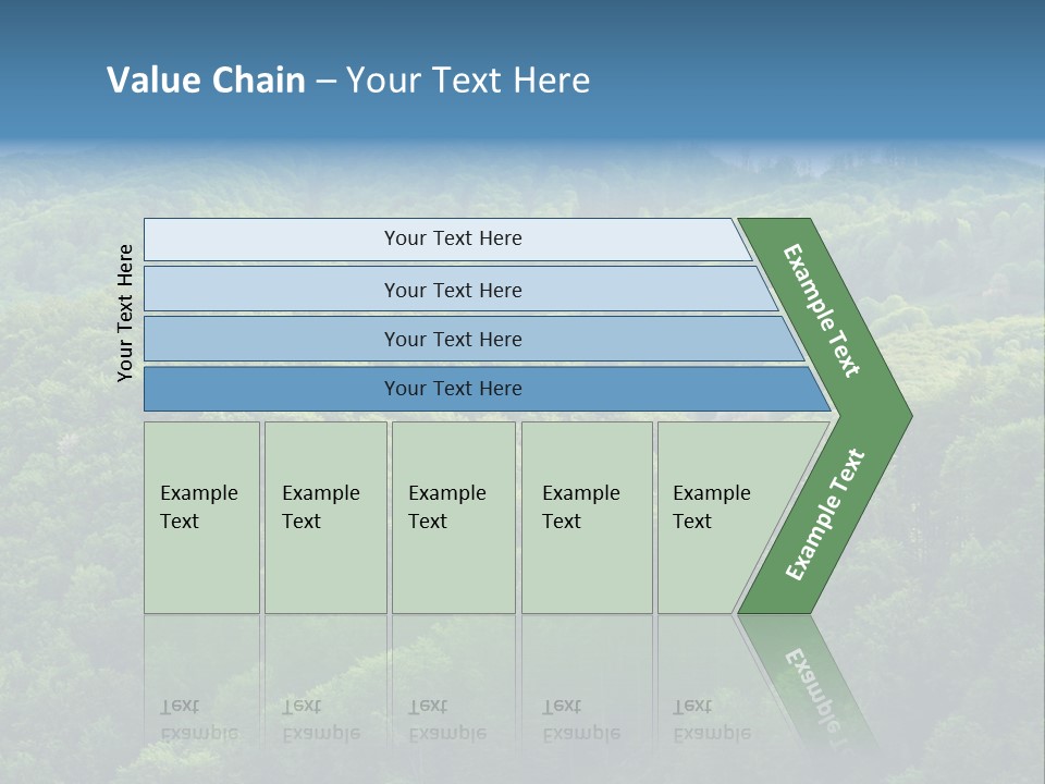 Far Beautiful Ecology PowerPoint Template