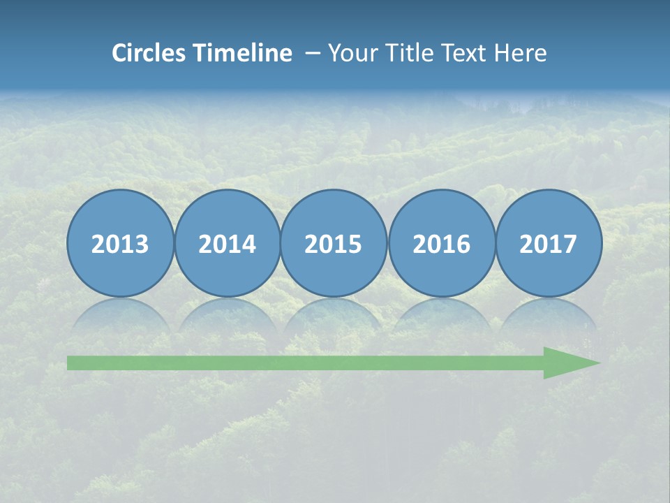Far Beautiful Ecology PowerPoint Template