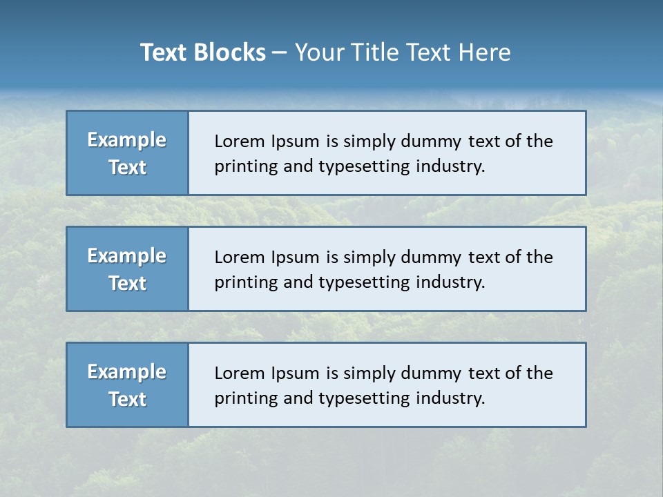 Far Beautiful Ecology PowerPoint Template