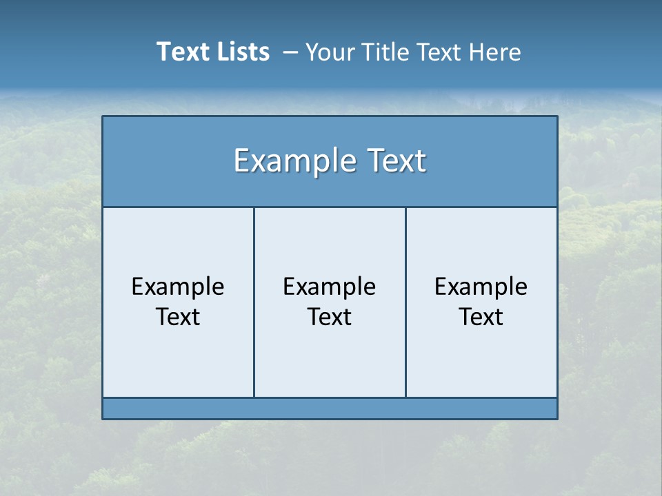 Far Beautiful Ecology PowerPoint Template