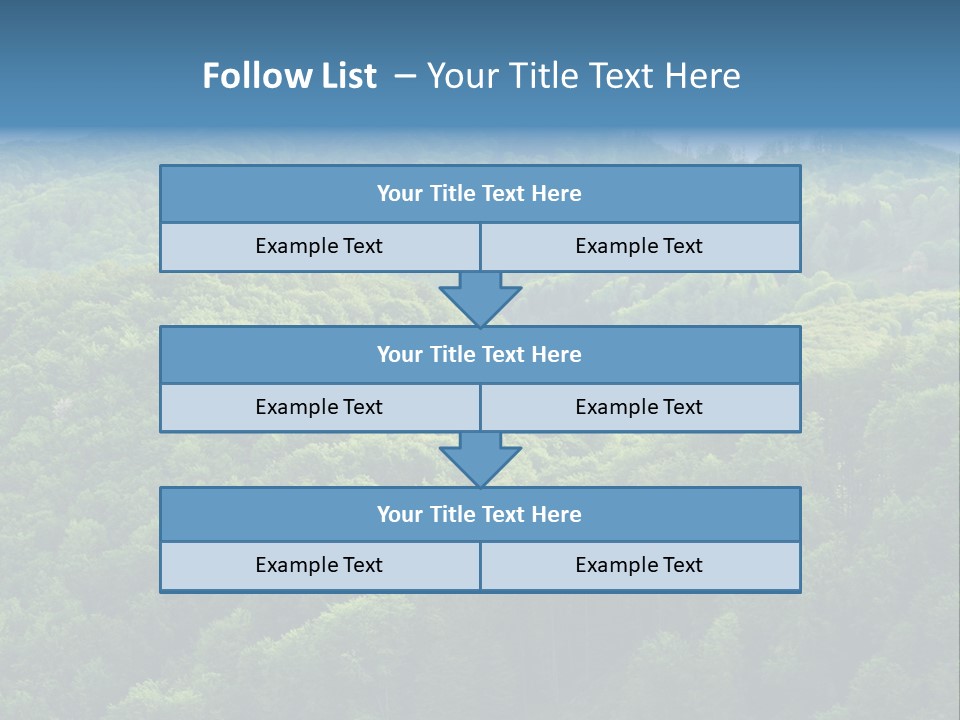 Far Beautiful Ecology PowerPoint Template