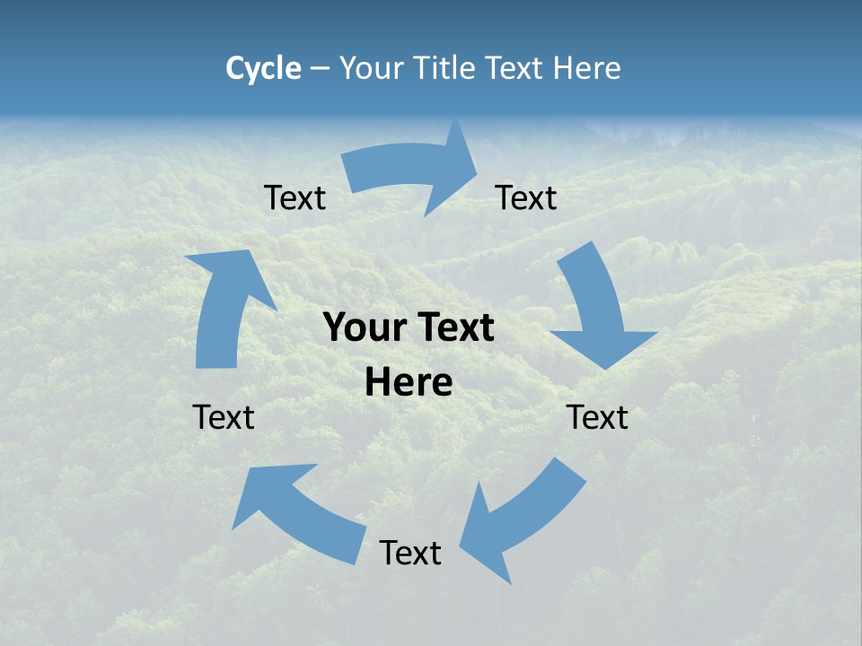 Far Beautiful Ecology PowerPoint Template