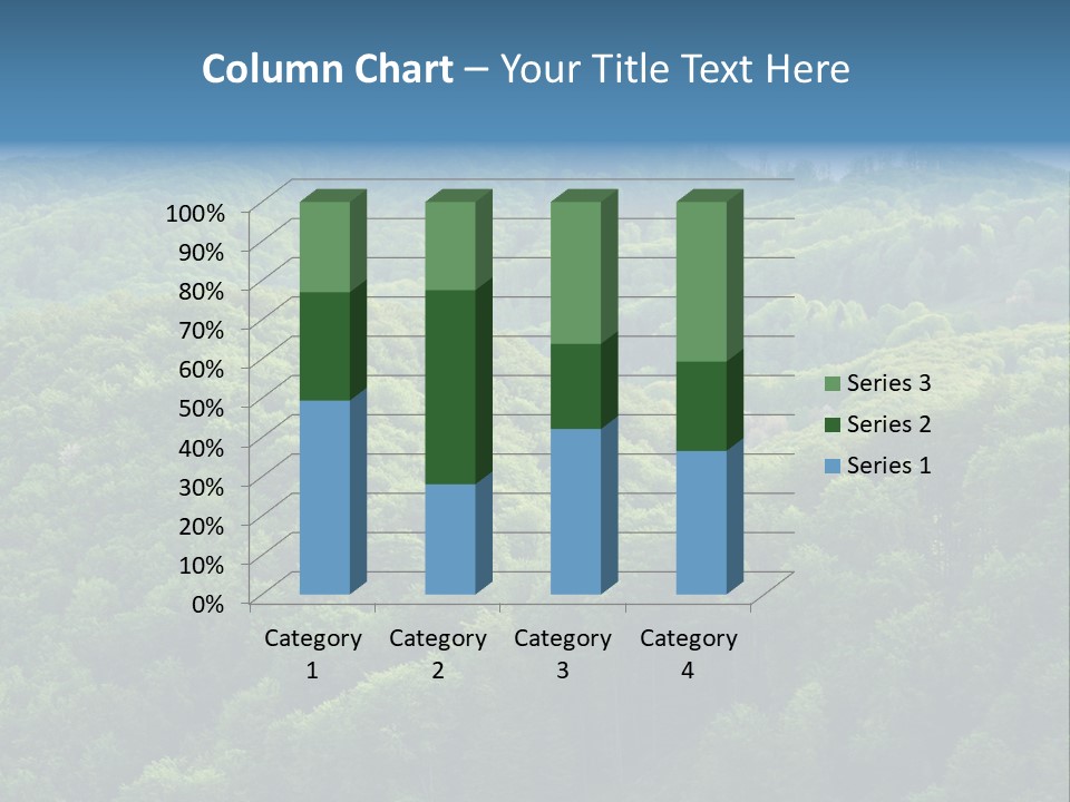 Far Beautiful Ecology PowerPoint Template