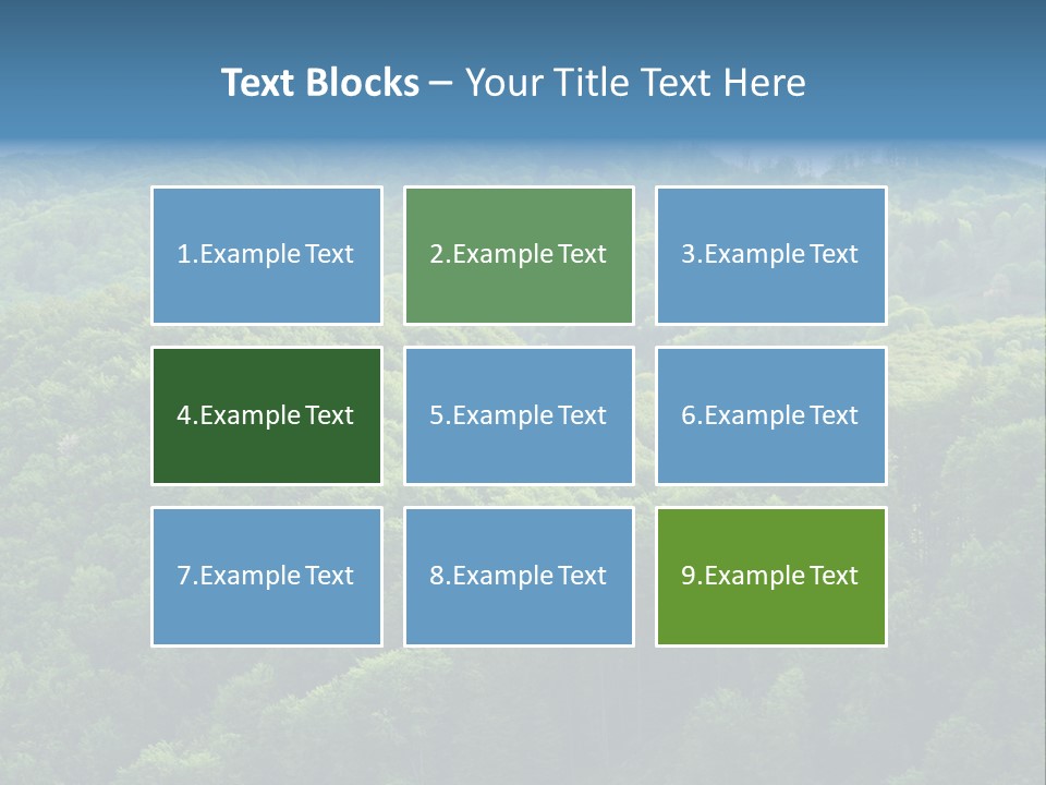 Far Beautiful Ecology PowerPoint Template
