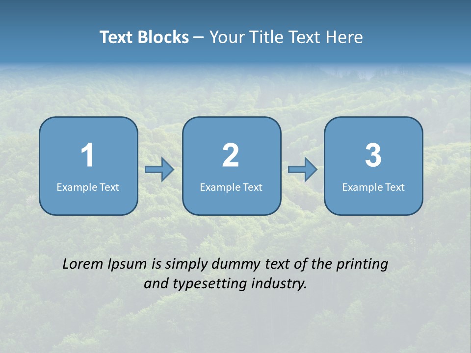 Far Beautiful Ecology PowerPoint Template