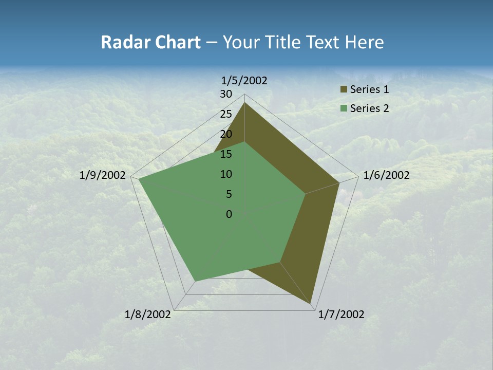 Far Beautiful Ecology PowerPoint Template